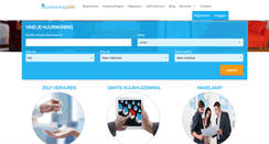 Desktop Screenshot of huurwoning.com